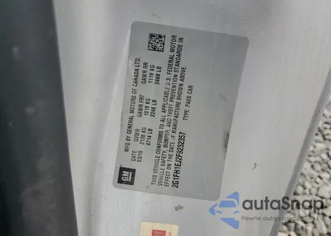 2015 Chevrolet Camaro Ss from USA, damaged, VIN 2G1FH1EJ2F9232357